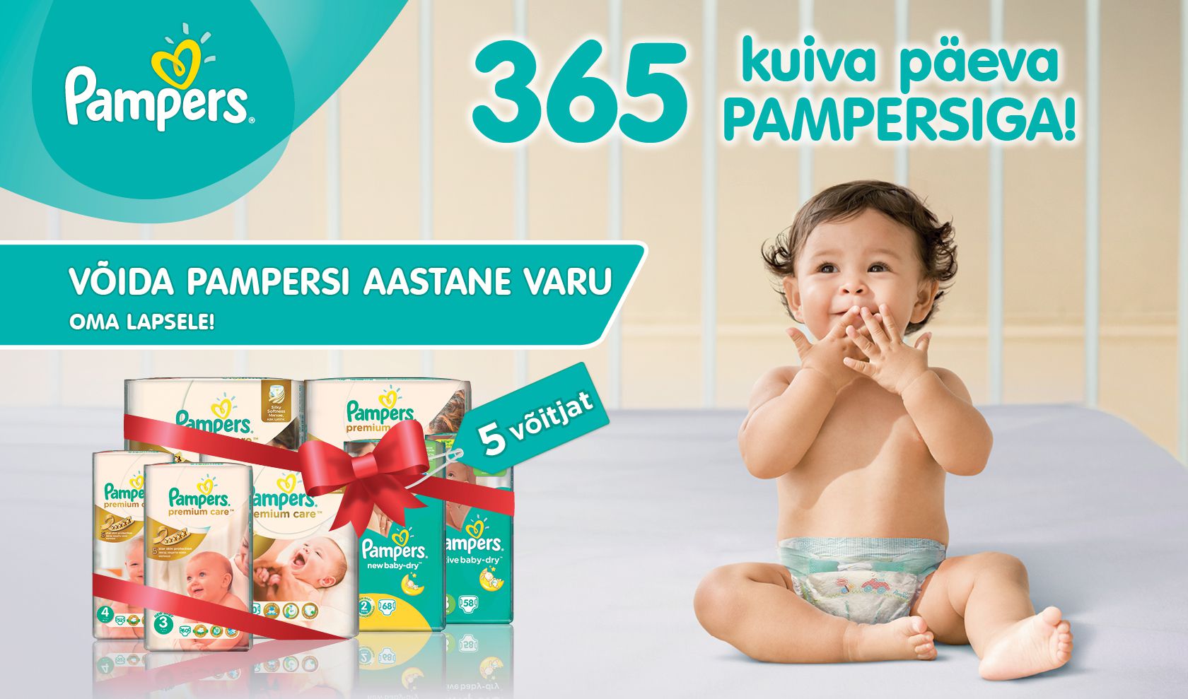 365 kuiva päeva PAMPERSIGA!