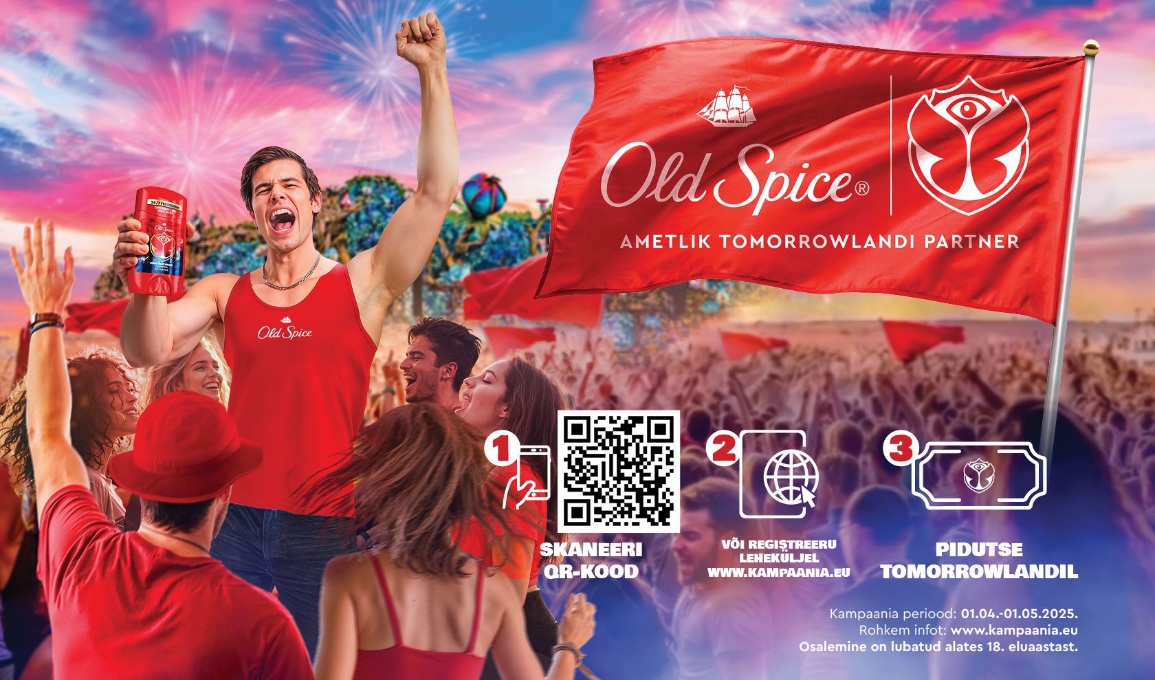 OLD SPICE VIIB TOMORROWLANDILE