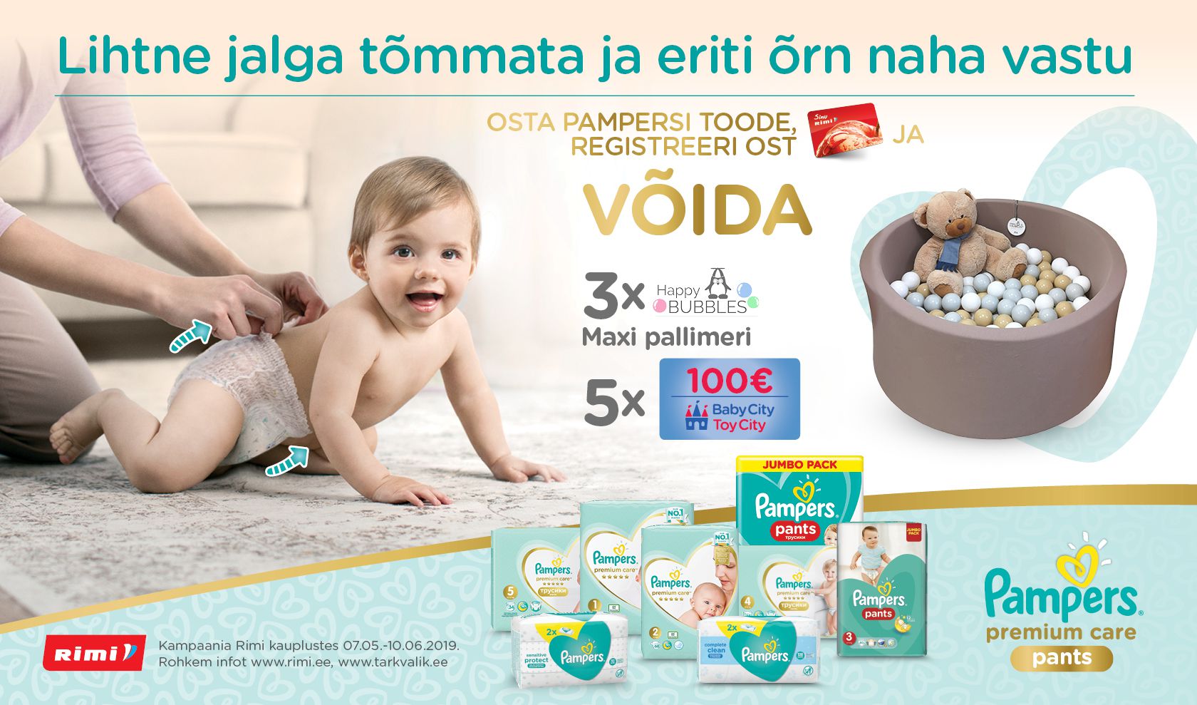 Pampers RIMI 2019